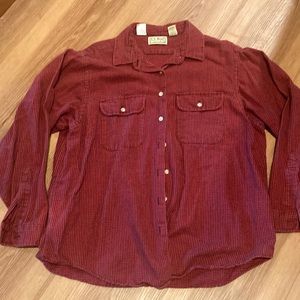Women’s LL Bean vintage flannel shirt. Size M